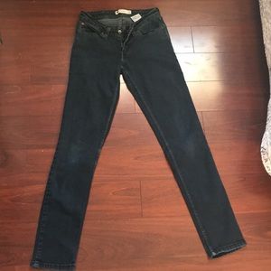 Vintage Black Levi’s Skinny Low Rise Pants